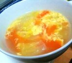 ニンジンと白菜の中華スープ